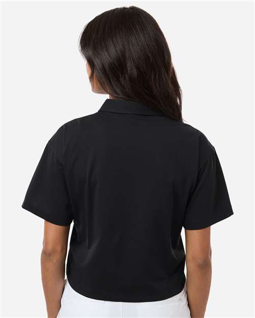 AllPro 41SPML Women's Pro-Flex Sorona? Boxy Polo - Back view