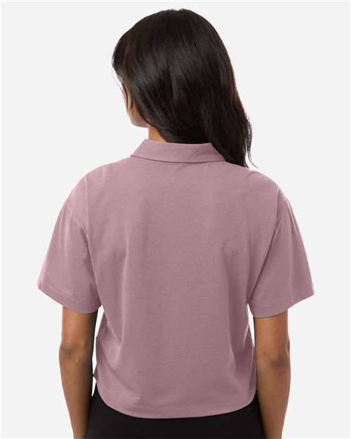 AllPro 41SPML Women's Pro-Flex Sorona? Boxy Polo - Back view