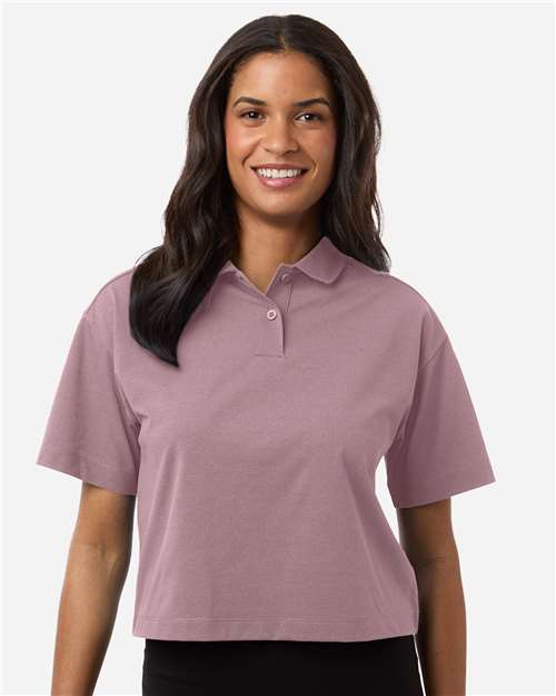 AllPro 41SPML Women's Pro-Flex Sorona? Boxy Polo - Front view