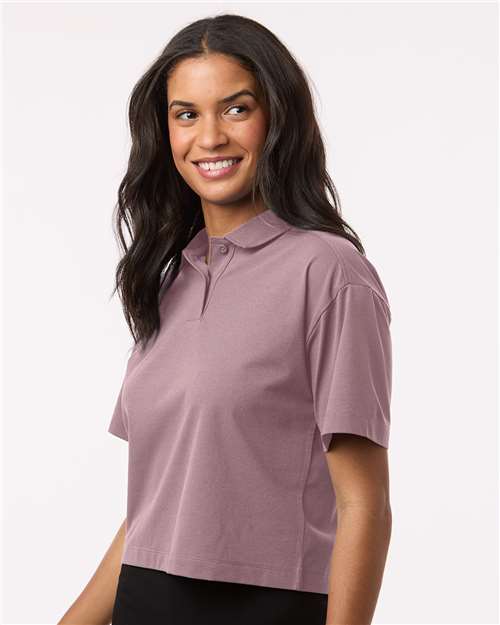 AllPro 41SPML Women's Pro-Flex Sorona? Boxy Polo - Side view