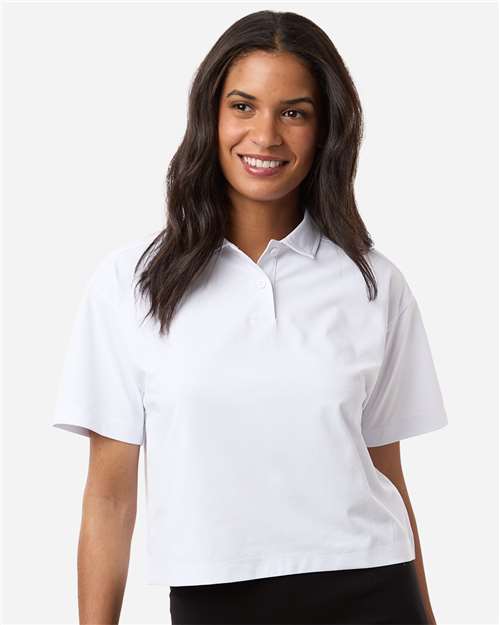 AllPro 41SPML Women's Pro-Flex Sorona? Boxy Polo - Front view
