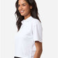 AllPro 41SPML Women's Pro-Flex Sorona? Boxy Polo - Side view