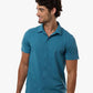 AllPro 41SPSS Men's Pro-Flex Sorona? Button Down Short Sleeve Shirt - Front view