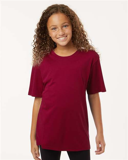 AllPro 48000Y Youth Pro-Lock Performance T-Shirt - Front view