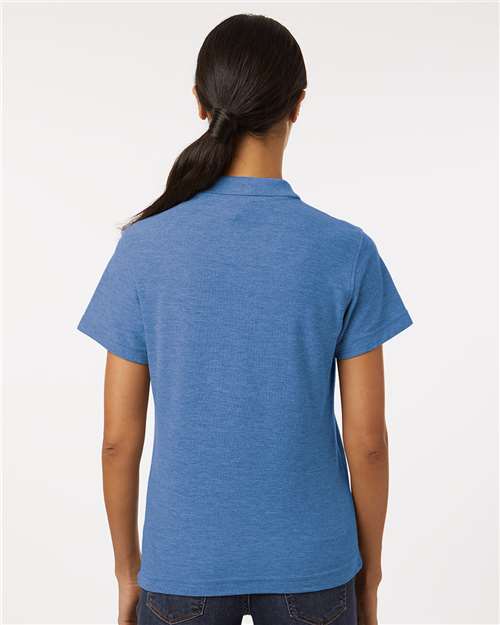 AllPro 62800L Women's Pique Polo - Back view
