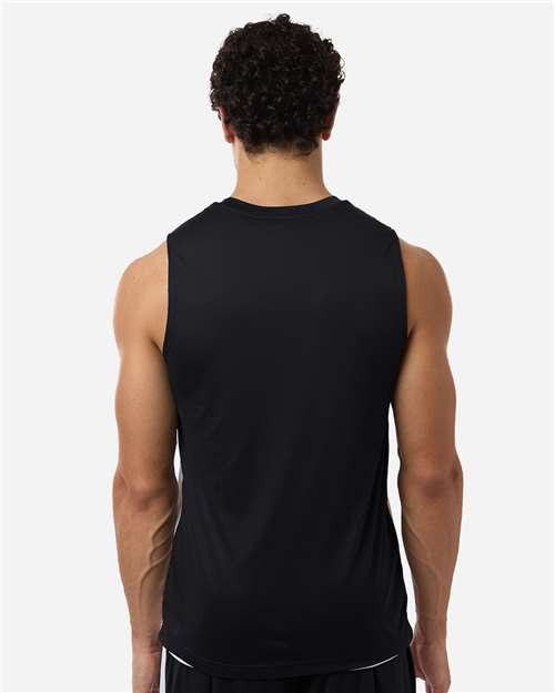 Team 365 TT115 Unisex Zone Performance Reversible Jersey - Back view
