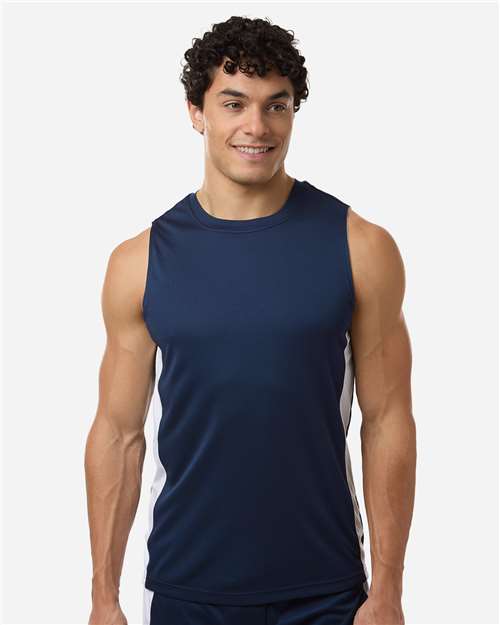 Team 365 TT115 Unisex Zone Performance Reversible Jersey - Front view