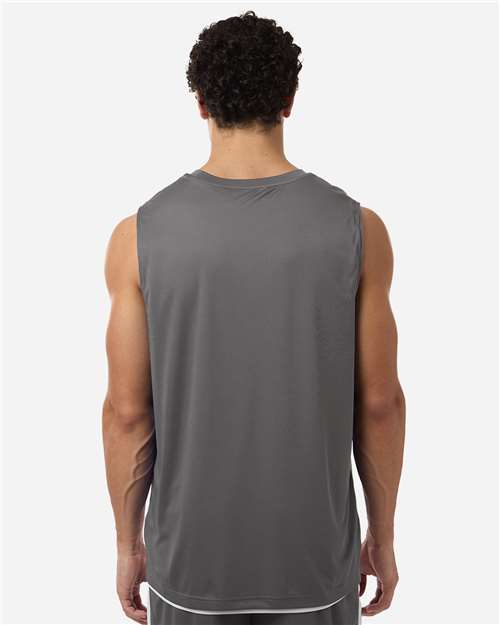 Team 365 TT115 Unisex Zone Performance Reversible Jersey - Back view