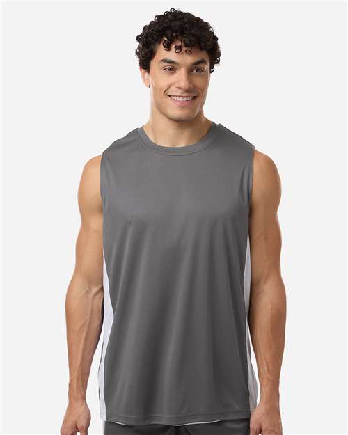 Team 365 TT115 Unisex Zone Performance Reversible Jersey - Front view