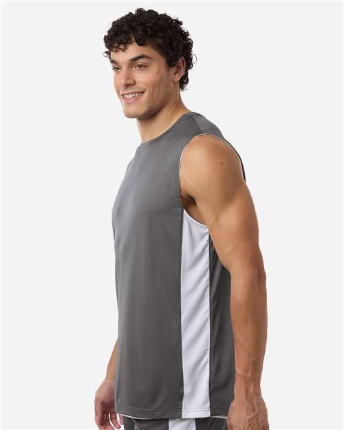 Team 365 TT115 Unisex Zone Performance Reversible Jersey - Side view