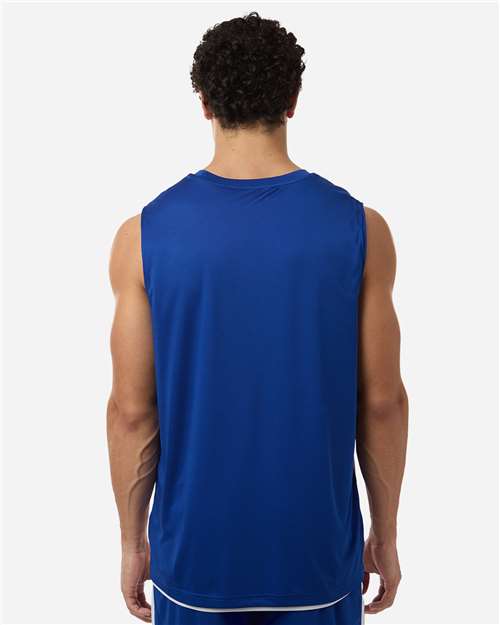 Team 365 TT115 Unisex Zone Performance Reversible Jersey - Back view