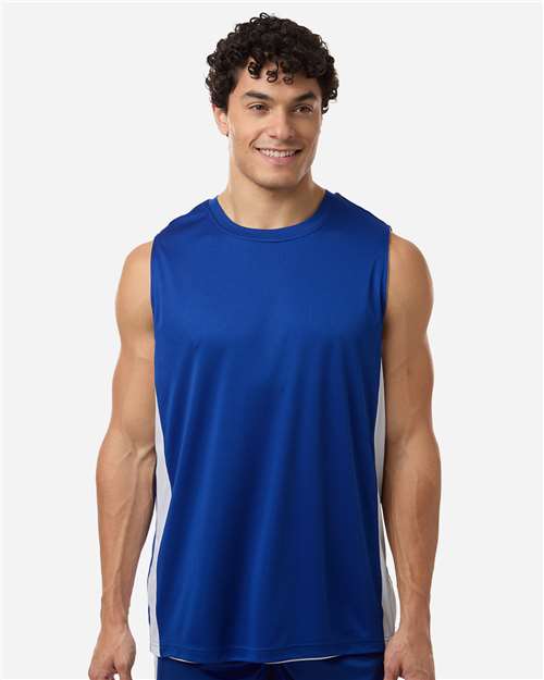 Team 365 TT115 Unisex Zone Performance Reversible Jersey - Front view