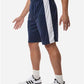 Team 365 TT115B Unisex Zone Performance Reversible Shorts - Side view