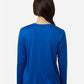 CORE365 CE10LW Women's Capital Performance Long Sleeve T-Shirt - Back view