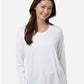 CORE365 CE10LW Women's Capital Performance Long Sleeve T-Shirt - Front view