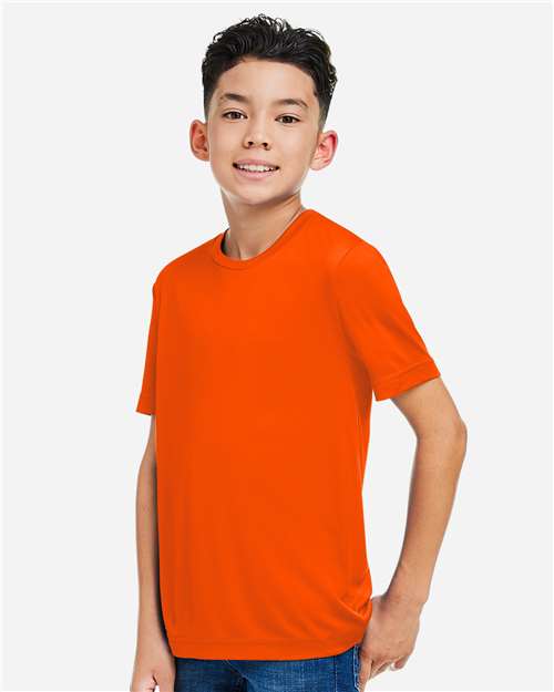 CORE365 CE10Y Youth Capital Performance T-Shirt - Side view