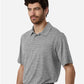 Team 365 TT125 Men's Relay Heathered Stripe Polo - Side view