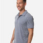 Team 365 TT125 Men's Relay Heathered Stripe Polo - Side view