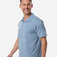 Team 365 TT125 Men's Relay Heathered Stripe Polo - Side view