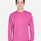 Team 365 TT11L Men's Zone Performance Long Sleeve T-Shirt - Front view