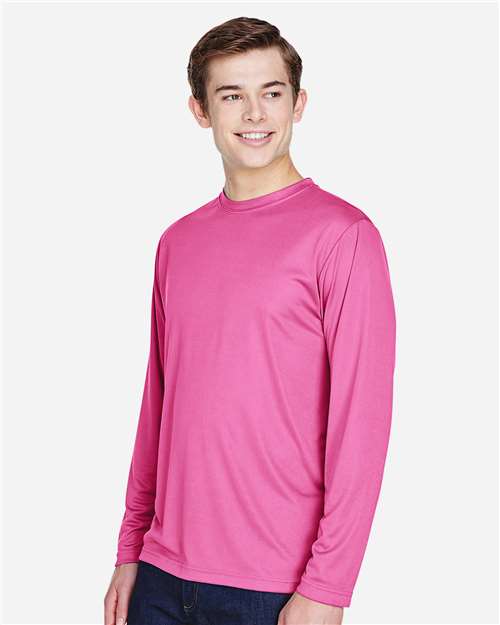 Team 365 TT11L Men's Zone Performance Long Sleeve T-Shirt - Side view