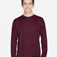 Team 365 TT11L Men's Zone Performance Long Sleeve T-Shirt - Front view