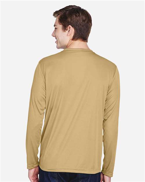 Team 365 TT11L Men's Zone Performance Long Sleeve T-Shirt - Back view
