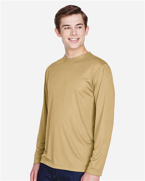 Team 365 TT11L Men's Zone Performance Long Sleeve T-Shirt - Side view