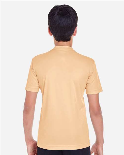 Team 365 TT11Y Youth Zone Performance T-Shirt - Back view
