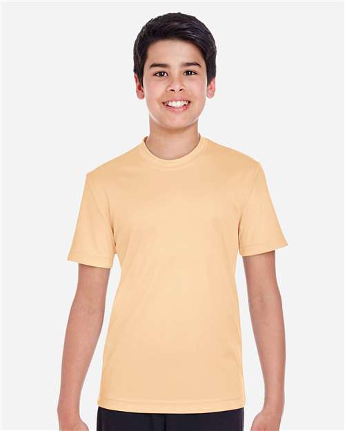 Team 365 TT11Y Youth Zone Performance T-Shirt - Front view