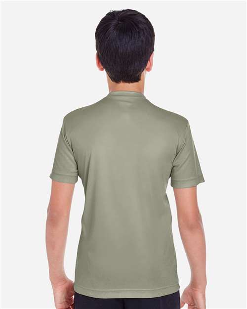 Team 365 TT11Y Youth Zone Performance T-Shirt - Back view