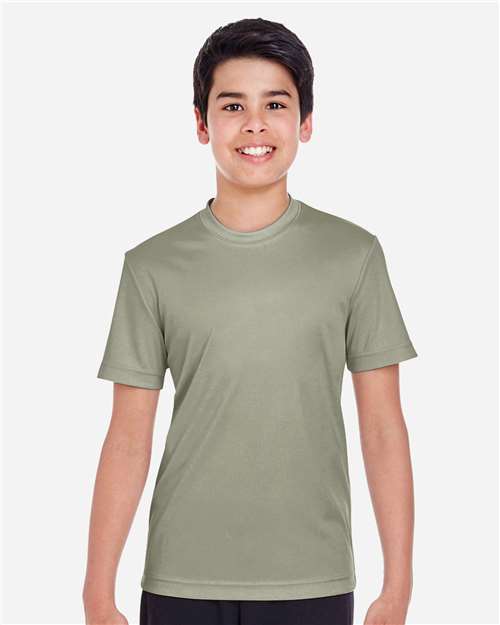 Team 365 TT11Y Youth Zone Performance T-Shirt - Front view
