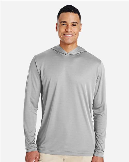 Team 365 TT41 Men's Zone Performance Hooded T-Shirt - Front view