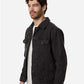 Harriton M75 Unisex Cooper Denim Jacket - Side view