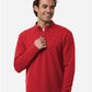 AllPro STF870 Men's Stretch Quarter-Zip Fleece Pullover - Front view