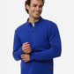 AllPro STF870 Men's Stretch Quarter-Zip Fleece Pullover - Front view