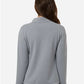 AllPro STF870L Women's Stretch Quarter-Zip Fleece Pullover - Back view