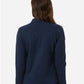 AllPro STF870L Women's Stretch Quarter-Zip Fleece Pullover - Back view