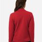 AllPro STF870L Women's Stretch Quarter-Zip Fleece Pullover - Back view