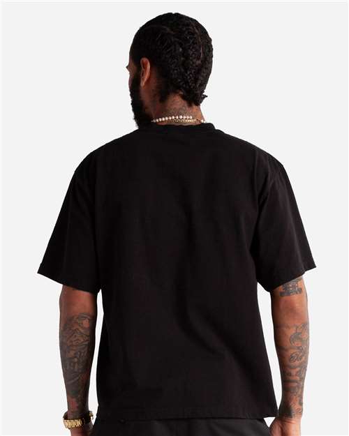 Shaka Wear SHMCS Unisex Max Heavyweight Cropped Tee - Back view