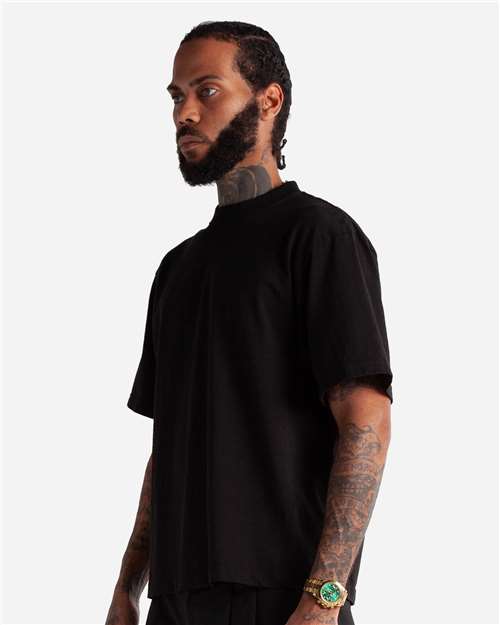 Shaka Wear SHMCS Unisex Max Heavyweight Cropped Tee - Side view