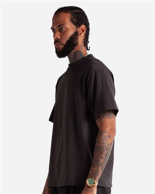 Shaka Wear SHMCS Unisex Max Heavyweight Cropped Tee - Side view