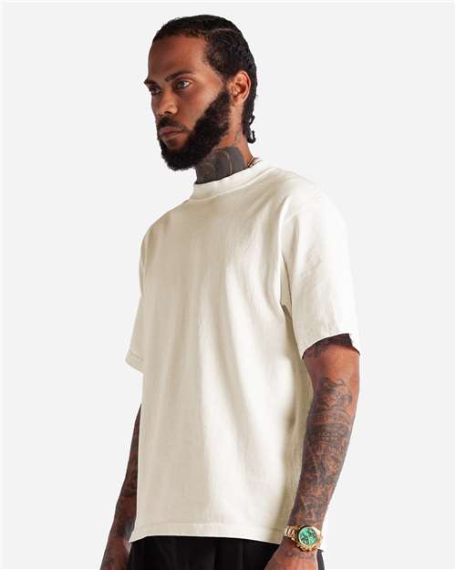 Shaka Wear SHMCS Unisex Max Heavyweight Cropped Tee - Side view