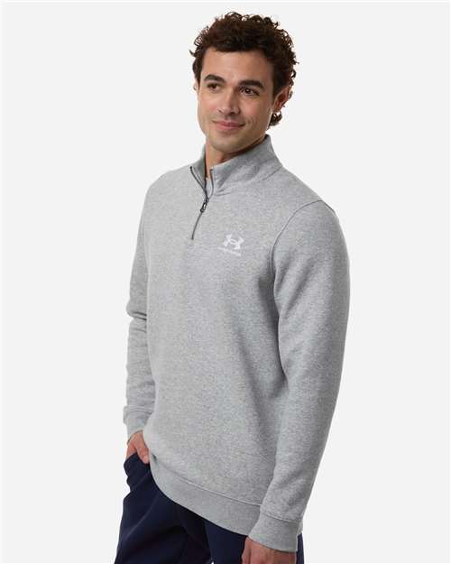 Under Armour 6012710 Men's Icon Fleece Quarter-Zip Pullover - Side view