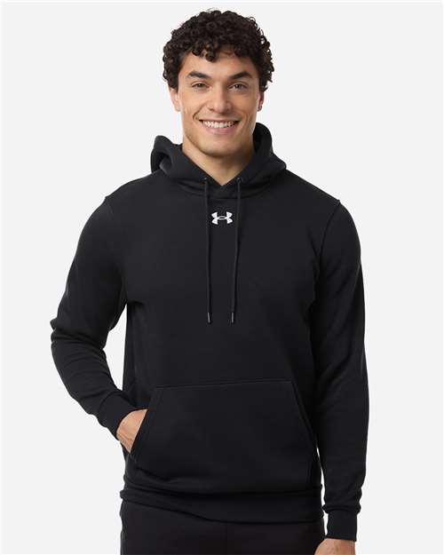 Under Armour 6014161 Men's Team Icon Fleece Hooded Sweatshirt - Front view