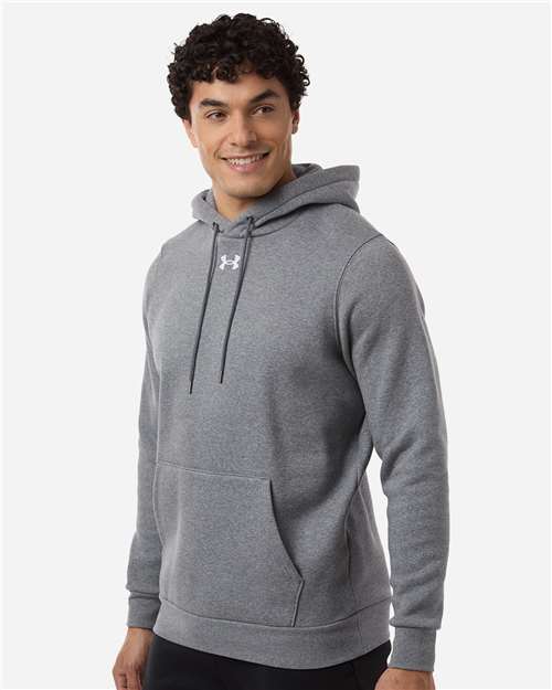 Under Armour 6014161 Men's Team Icon Fleece Hooded Sweatshirt - Side view