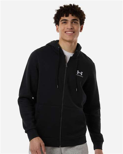 Under Armour 1373881 Men's Icon Fleece Hooded Full-Zip - Front view