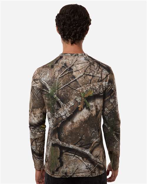 RealTree RT3102 Unisex Realtree? Performance Long Sleeve T-Shirt - Back view