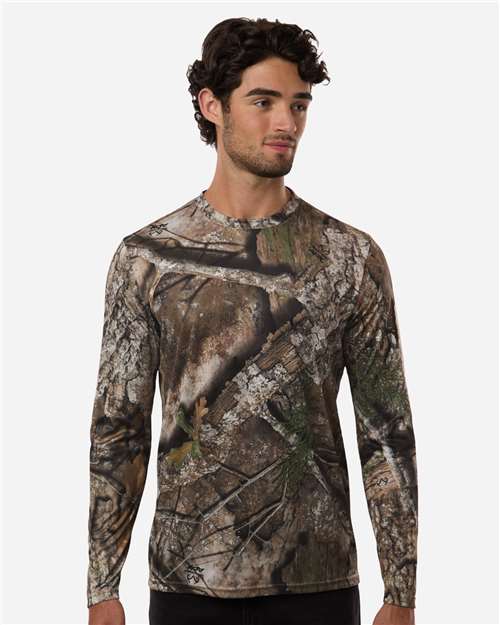 RealTree RT3102 Unisex Realtree? Performance Long Sleeve T-Shirt - Front view