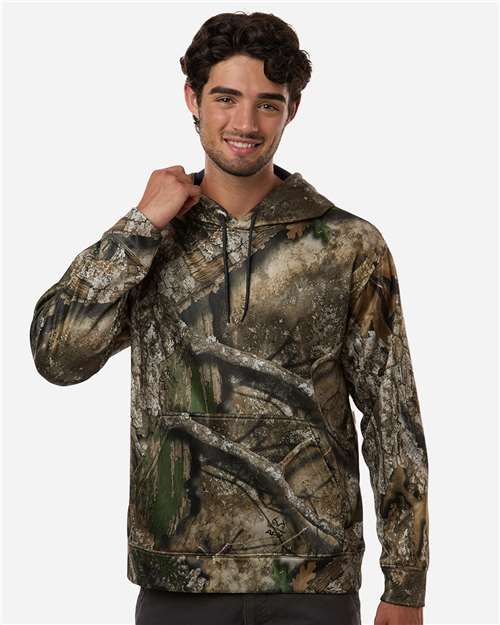 RealTree RT5302 Unisex Realtree? Performance Hooded Sweatshirt - Front view